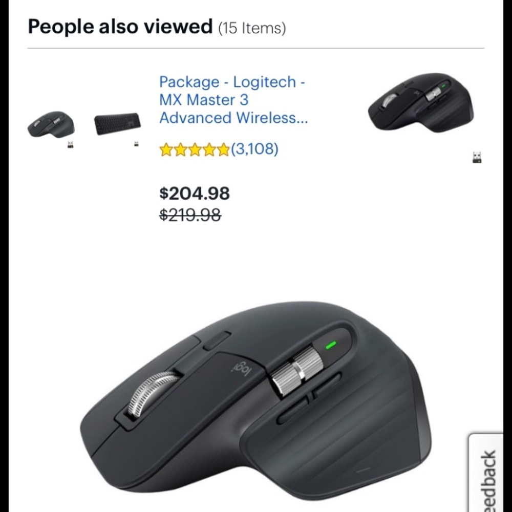 Brand new in box MX master 3 Logitech for Mac
